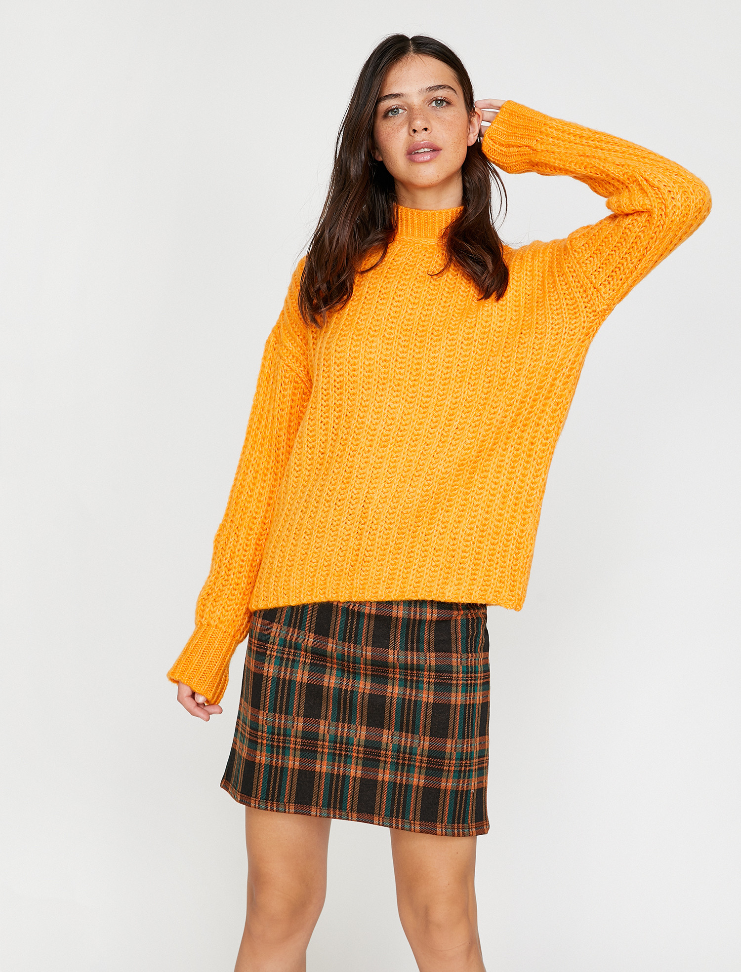 

Свитер Koton 0KAL98623UT-201 S Orange