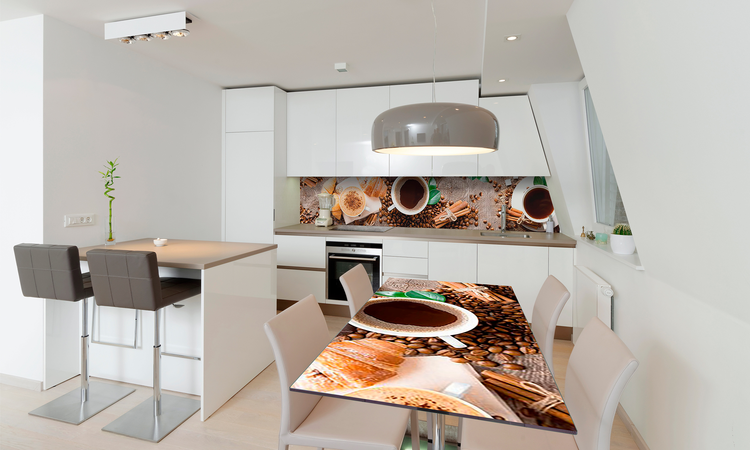 

Виниловая 3D наклейка на стол Zatarga Идеальный завтрак 650х1200 мм (Z181100/1st)