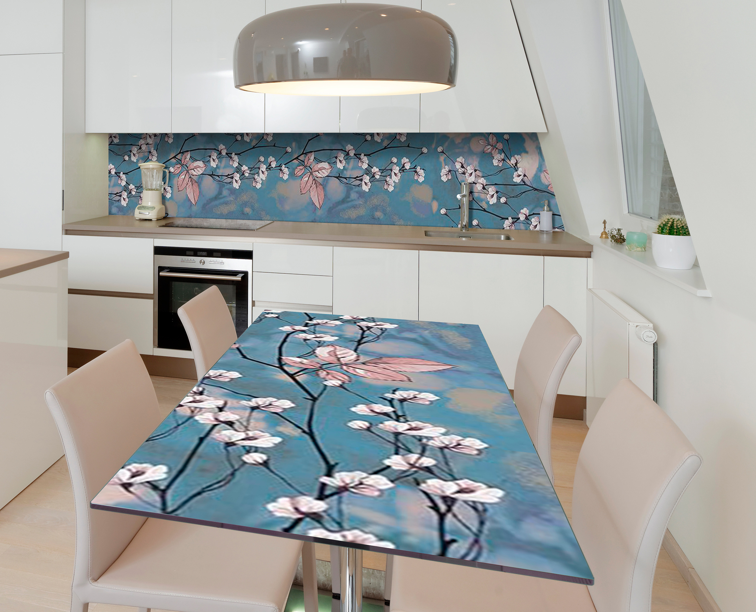 

Виниловая 3D наклейка на стол Zatarga Китайская сказка 600х1200 мм