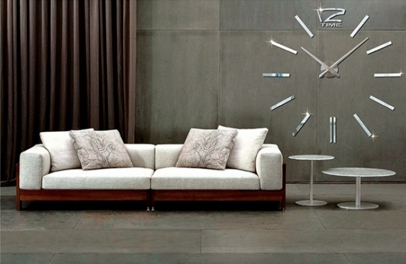 

Часы настенные 1м Woow white