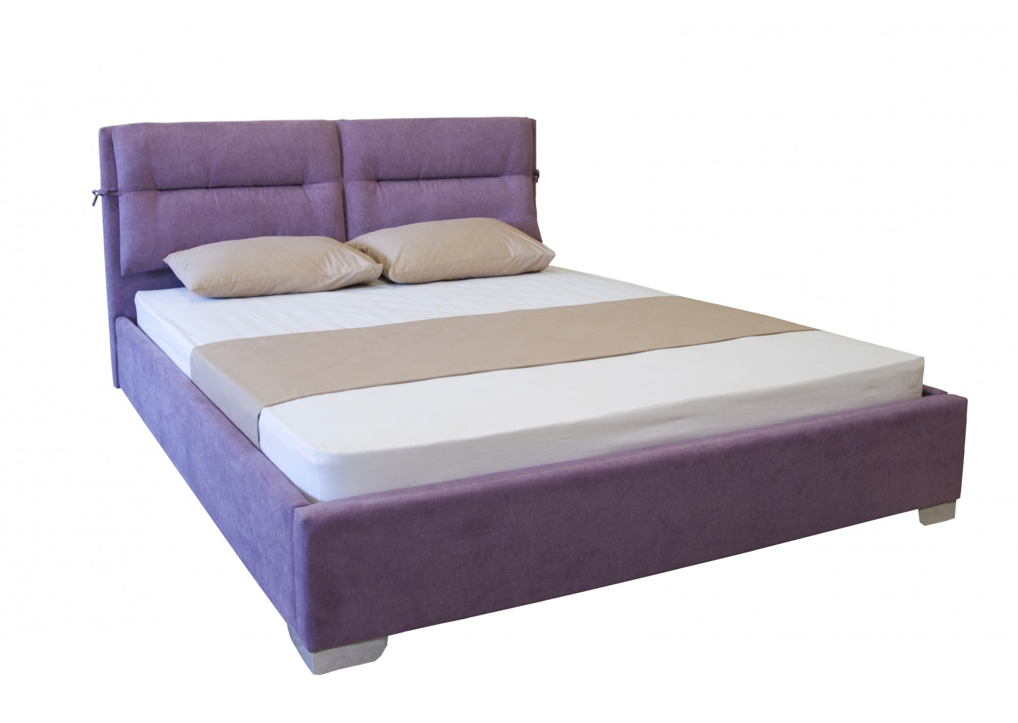 

Кровать Melbi 180х200 см фиолетовый Софи