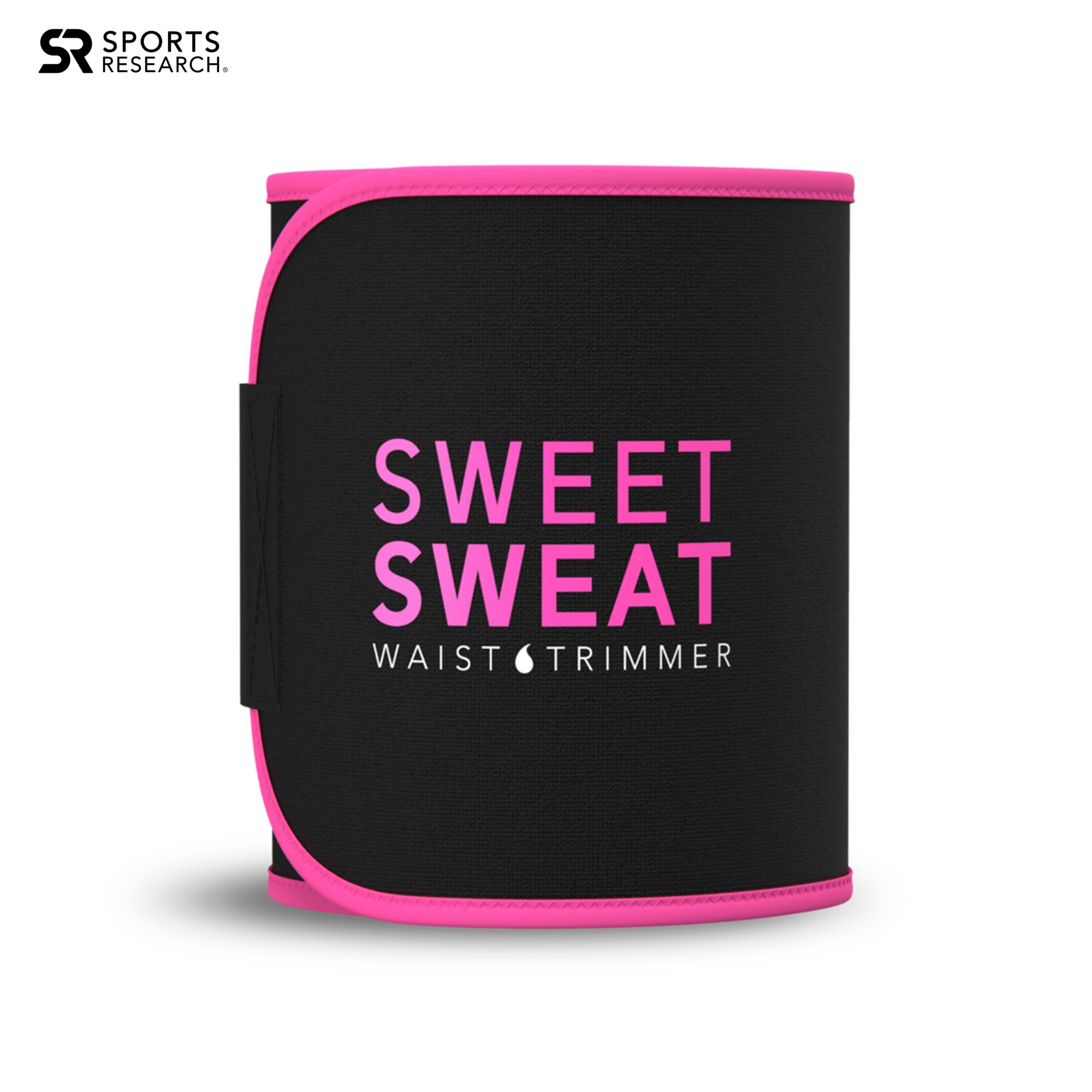 

Спортивный пояс триммер для похудения Sports Research Sweet Sweat Waist Trimmer Pink M (талия до 97 см)