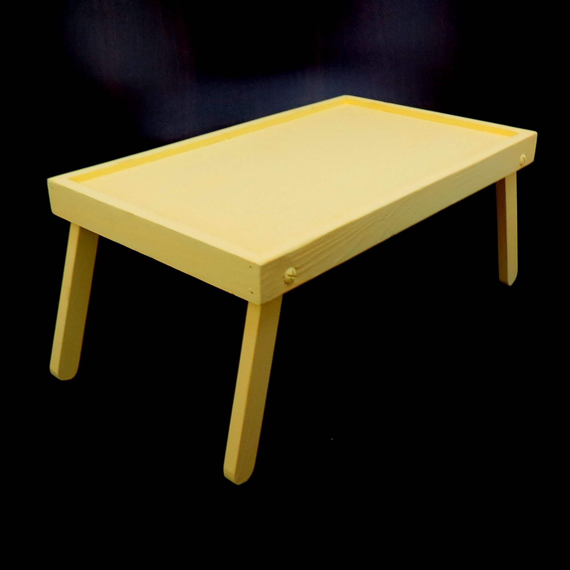 

Прикроватный столик-поднос из натурального дерева IZD Орегон 51х31х17 см Лимонад СТП-000151