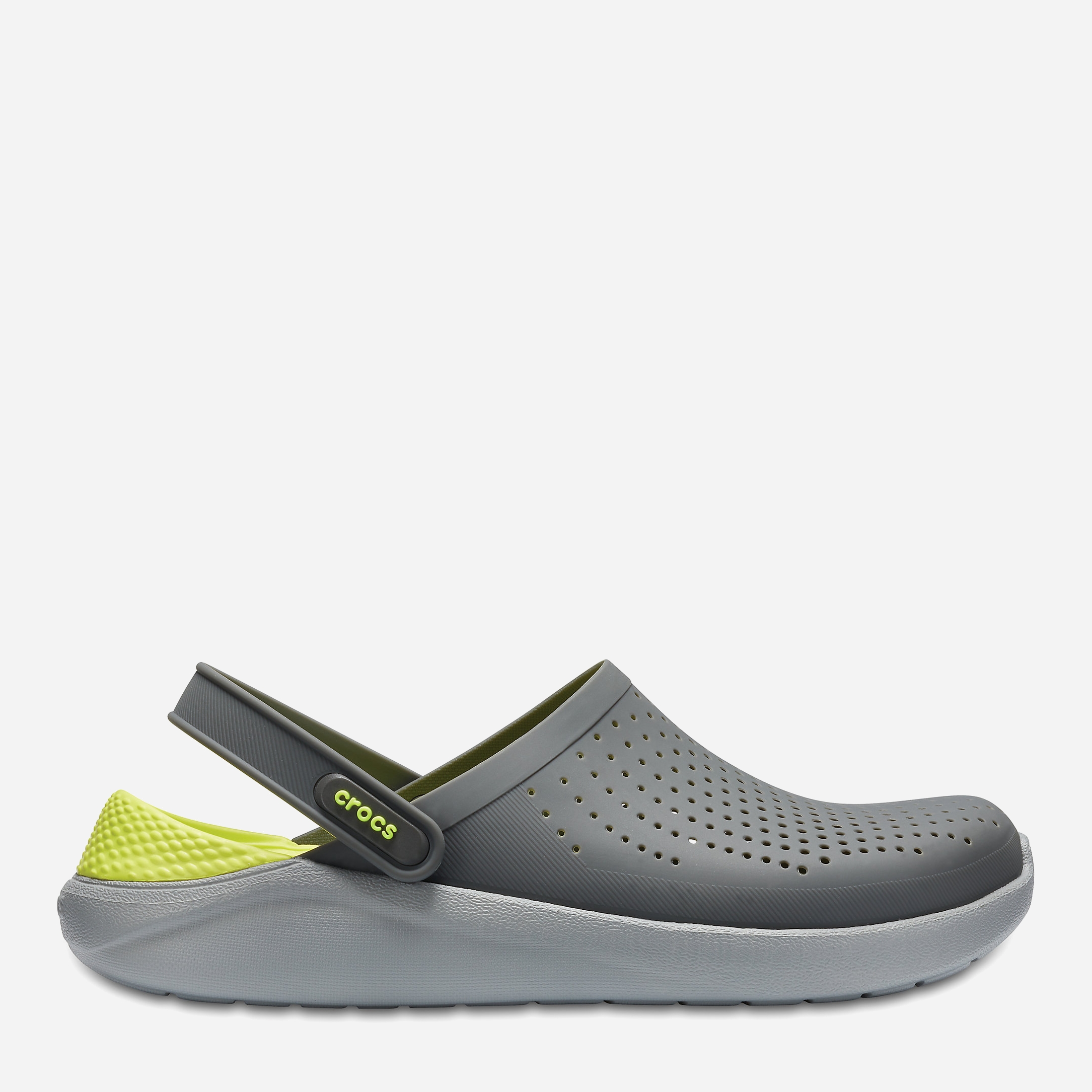 

Сабо Crocs Jibbitz LiteRide 204592-0DV-M9/W11 42-43 26.3 см Серые