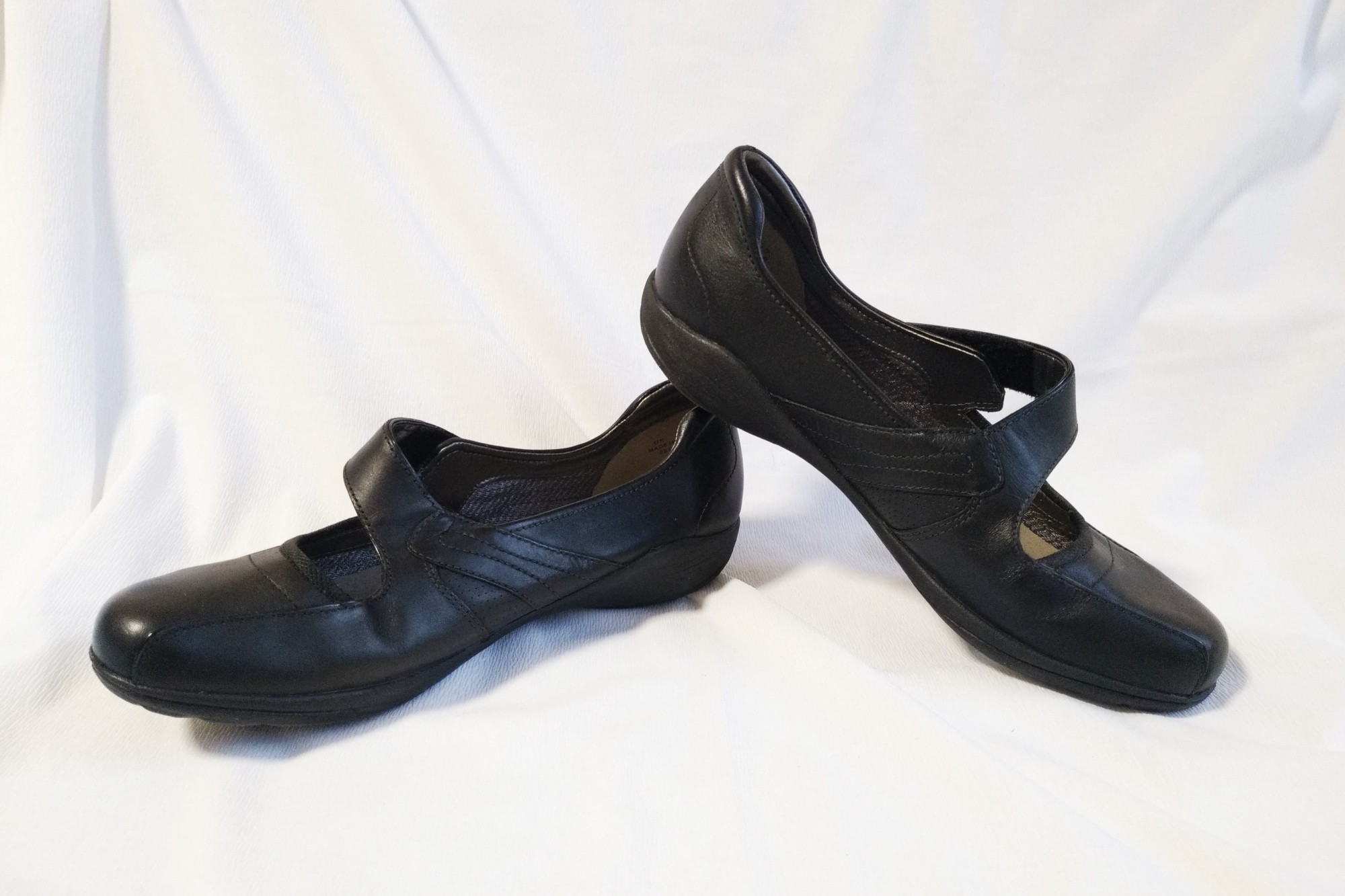 

Туфли женские Clarks Flexlight 40р UK7D черные 20-00483