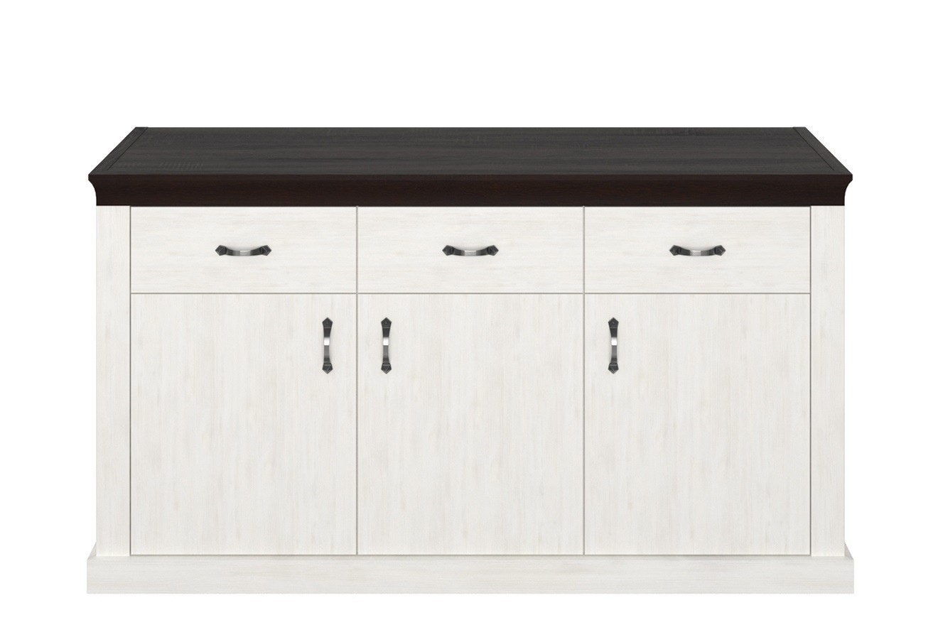 

Комод Мебель Холдинг Лавенда 3D3S дуб шоколадный / сосна норвежская