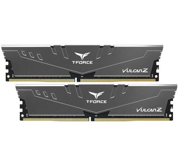 

Модуль памяти Team Vulcan Z Grey DDR4 16GB (2x8GB) 3200 C16-18-18-38 (TLZGD416G3200HC16CDC01)