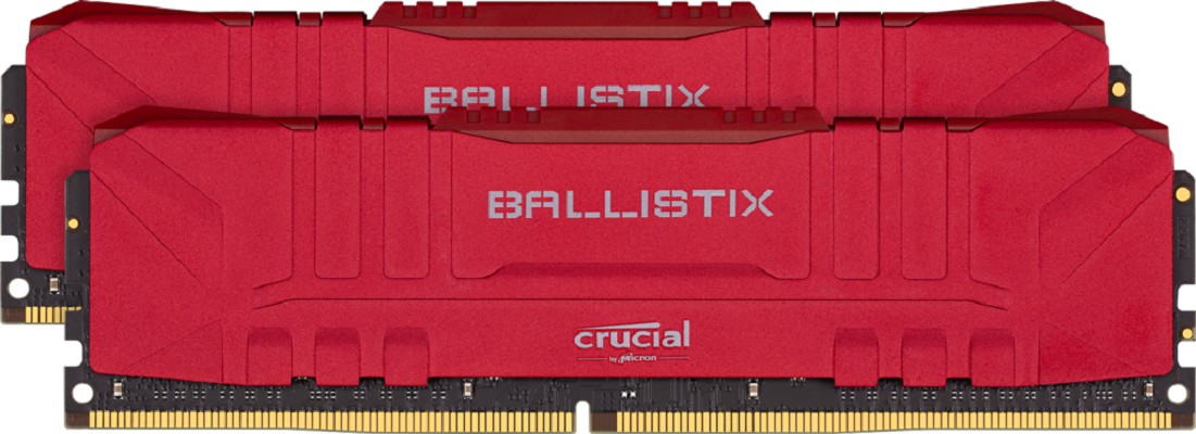 

Модуль памяти Crucial 16GB (2x8GB) DDR4 3200 Ballistix Red (BL2K8G32C16U4R)