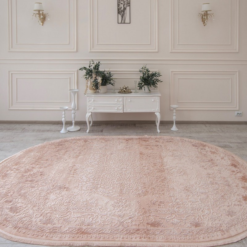 

Ковер T-Collection 980 Pink Овальный 120х180 см