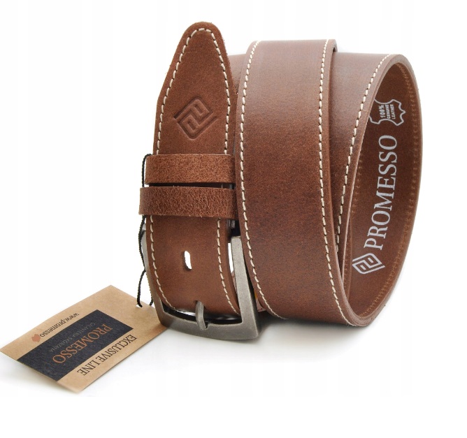 

Мужской кожаный ремень Promesso, 105 см, коричневый