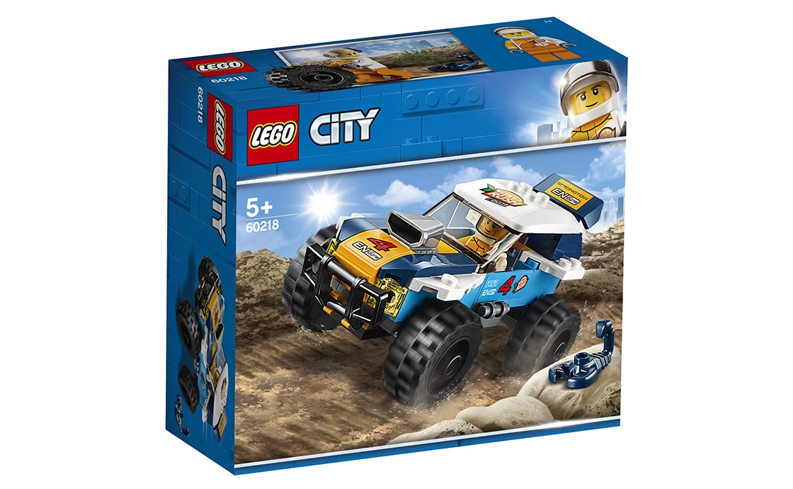 

Конструктор LEGO Пустельний гонщик 75 деталей (60218)