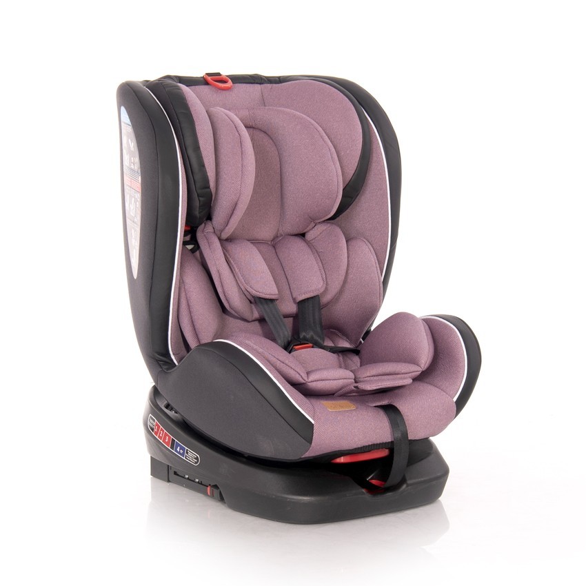 

Автокресло Lorelli Nebula Isofix (0-36 кг) Розовое