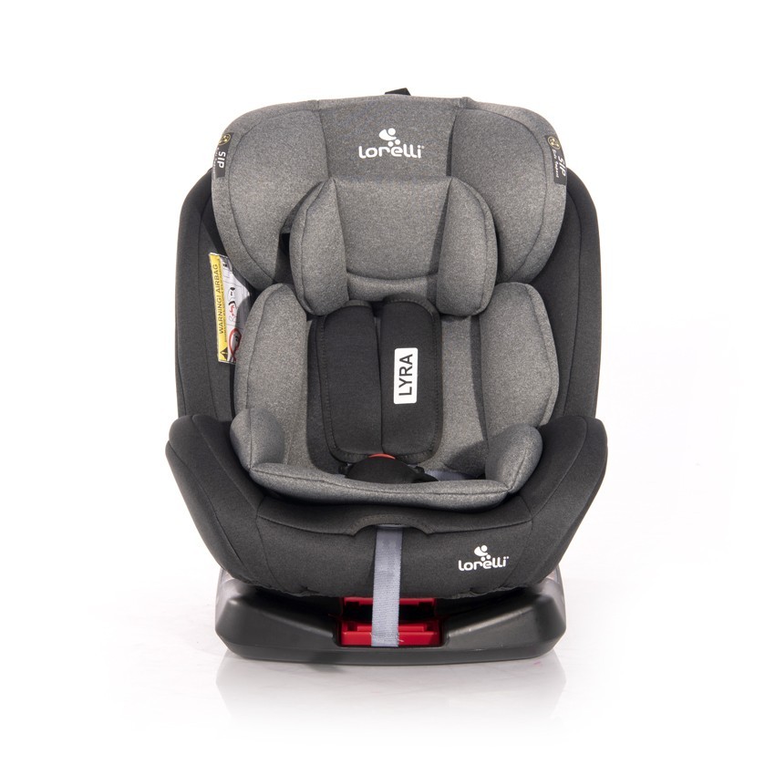 

Автокресло Lorelli Lyra Isofix (0-36 кг) Черное с серым