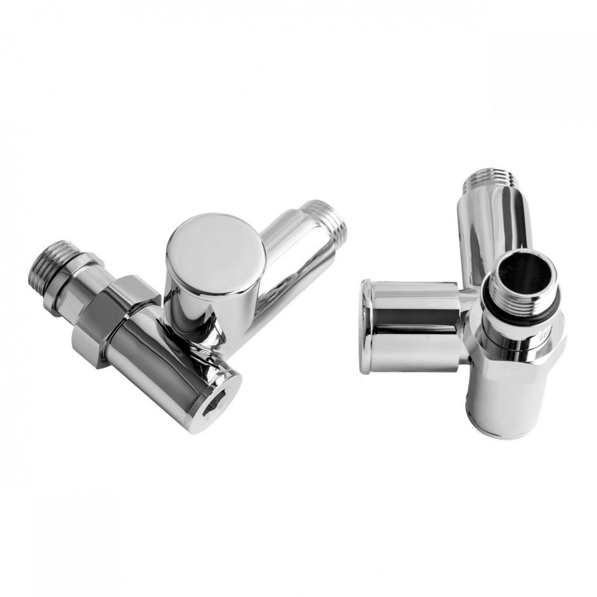 

Кран для рушникосушарки кутовий під тен NAVIN 1/2"х1/2", 2 шт.