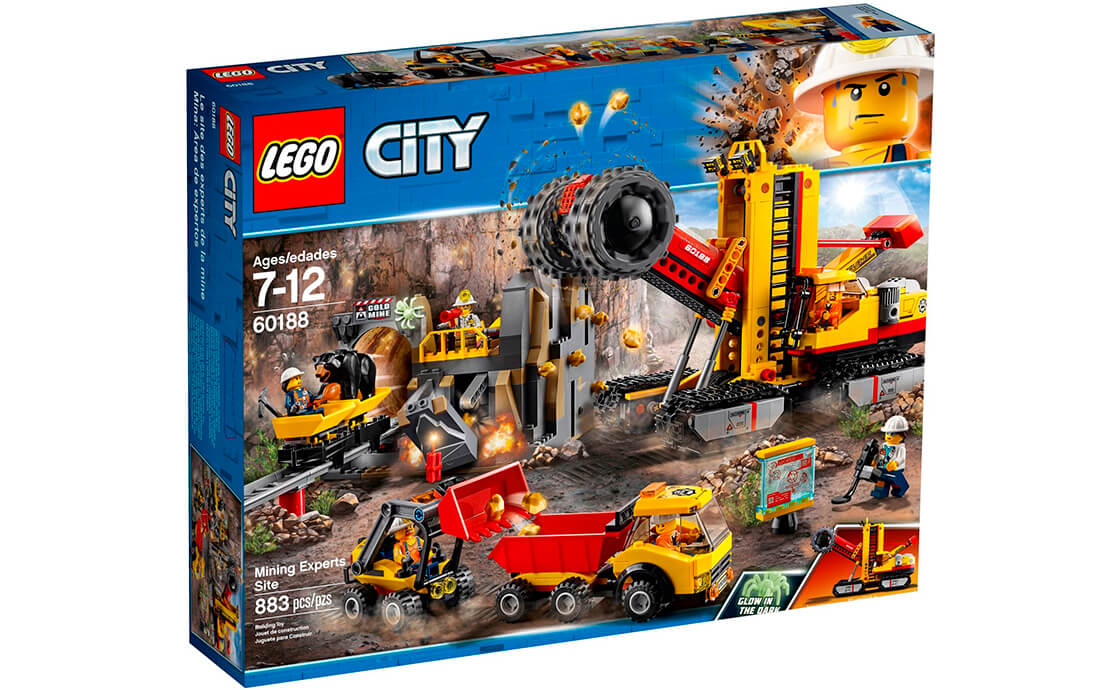 

Конструктор LEGO Зона гірських експертів 883 деталей (60188)