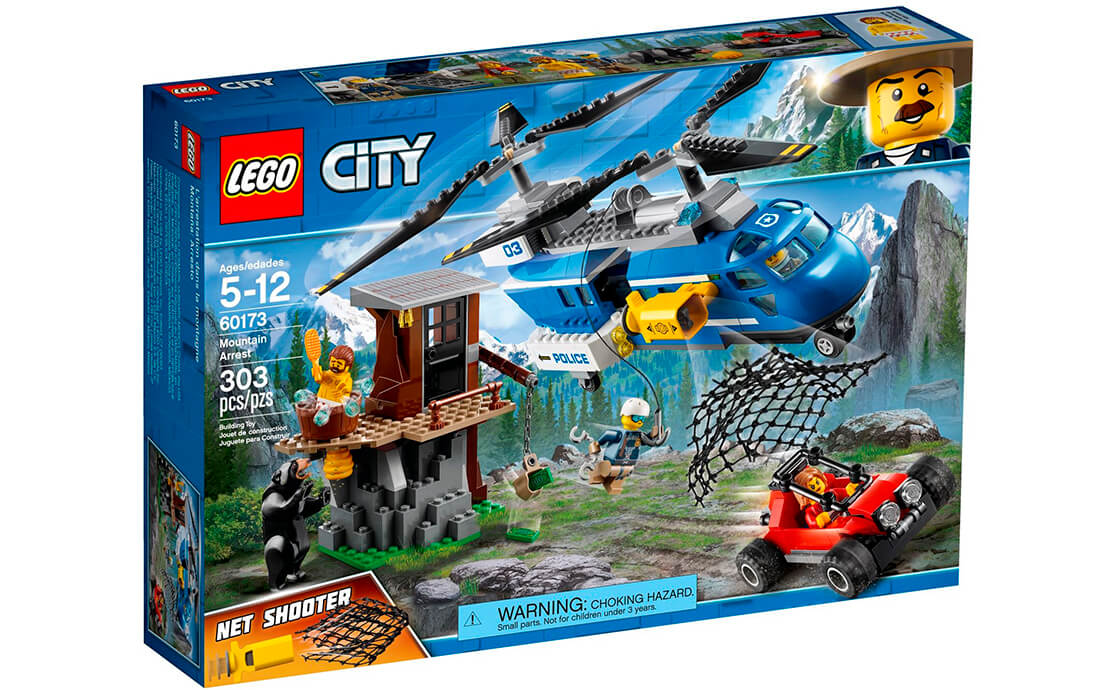 

Конструктор LEGO City Арешт в горах 303 деталей (60173)