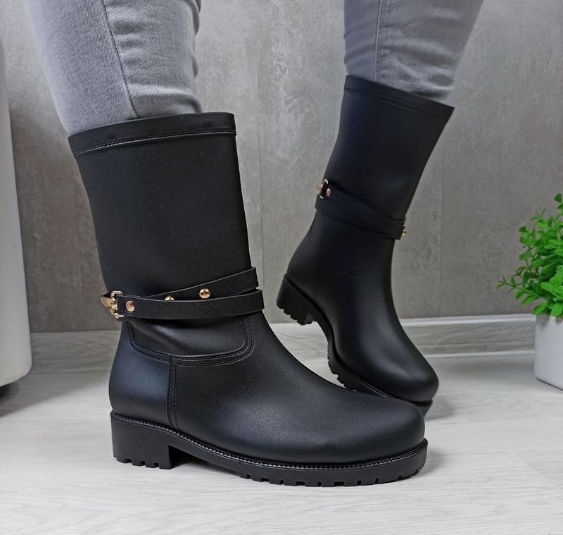 

Сапоги резиновые Class Shoes A707 37 24 см Черные