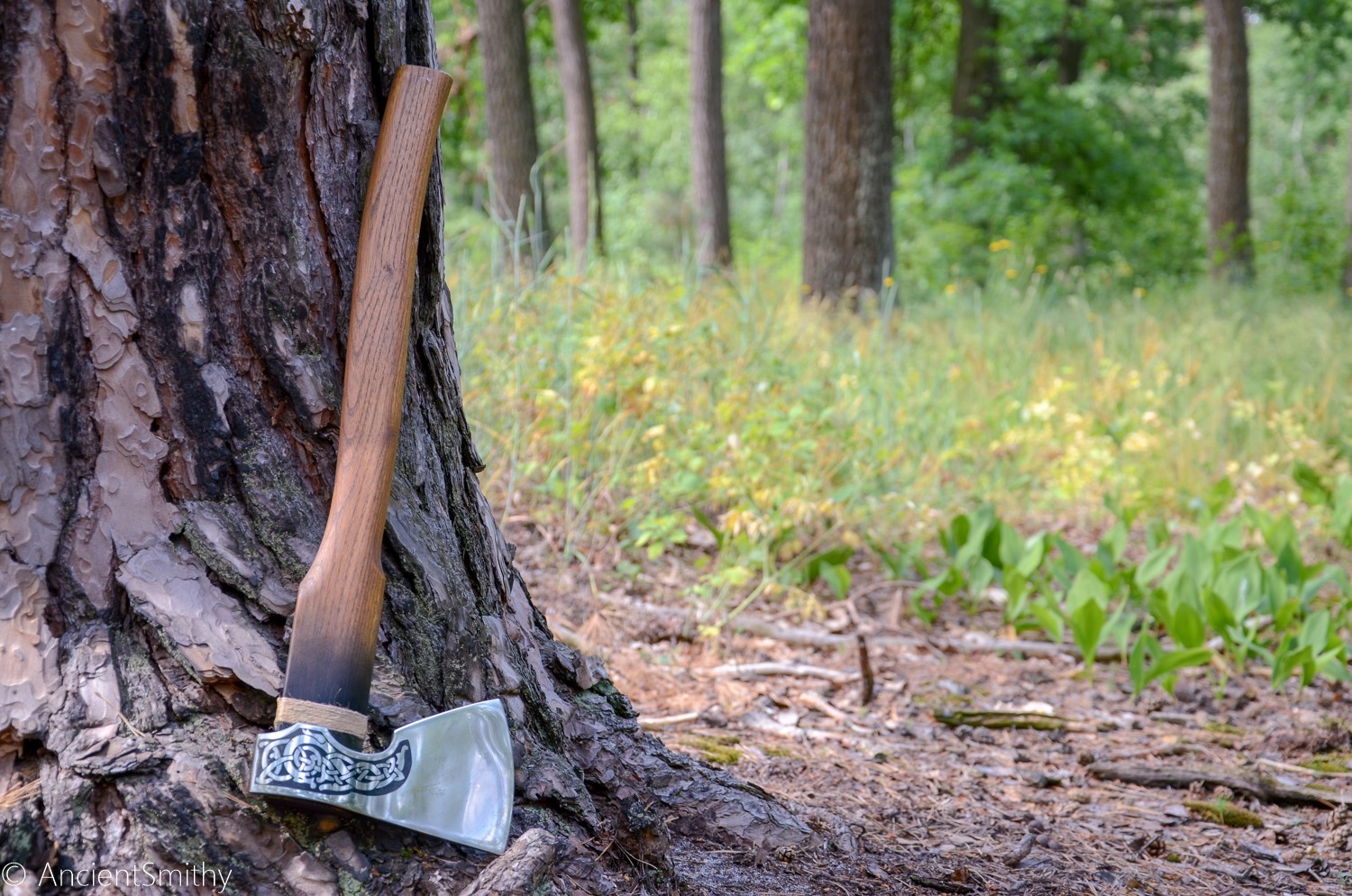

Подарок для Мужчины топор Asgard кованый ручной работы axe-val-4