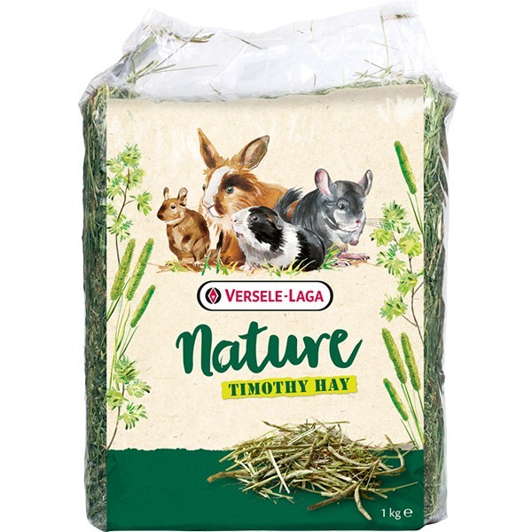 

Корм для кроликов, грызунов Versele-Laga Nature Cuni Timothy Hay, сено Тимофеевка 1 кг (5410340241912)