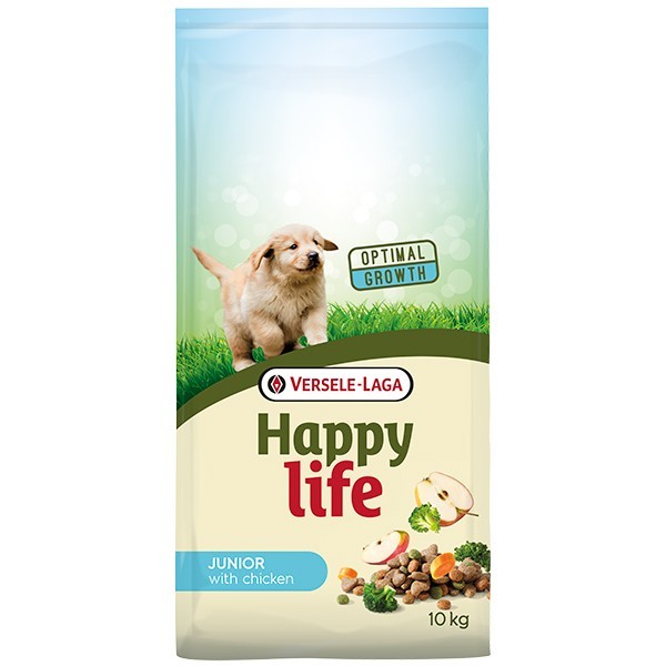 

Cухой корм для щенков Happy Life Юниор со вкусом курицы 10 кг (5410340310403)