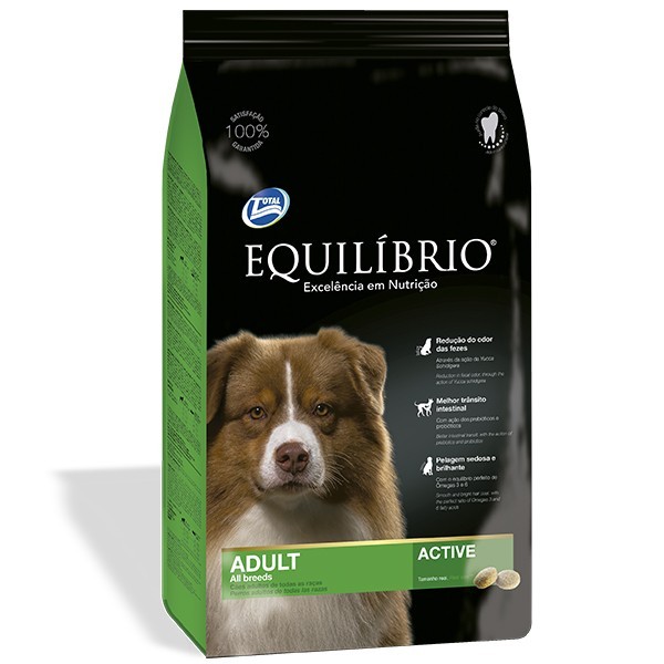 

Cухой корм для собак средних пород Эквилибрио Equilibrio Dog Adult Medium Breeds 15 кг (7896588947140)