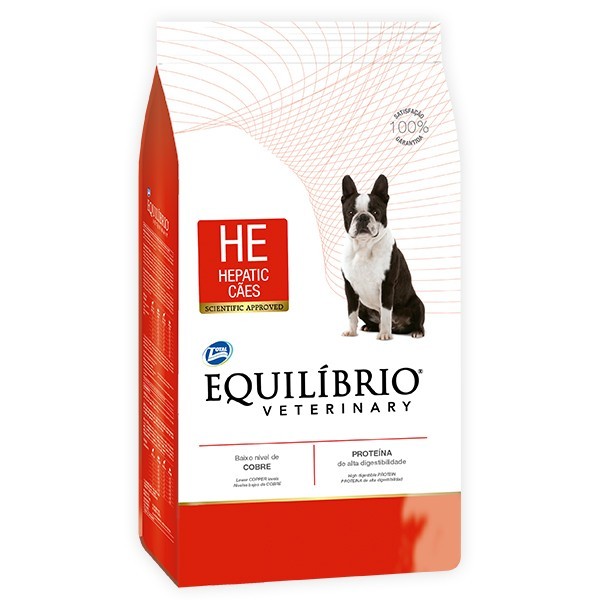 Лечебный корм для собак Equilibrio Veterinary Dog Hepatic при заболеваниях печени 2 кг (7896588953622)