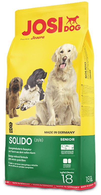 

Сухой корм для пожилых собак JosiDog Solido Adult с мясом домашней птицы 18 кг (4032254745655)