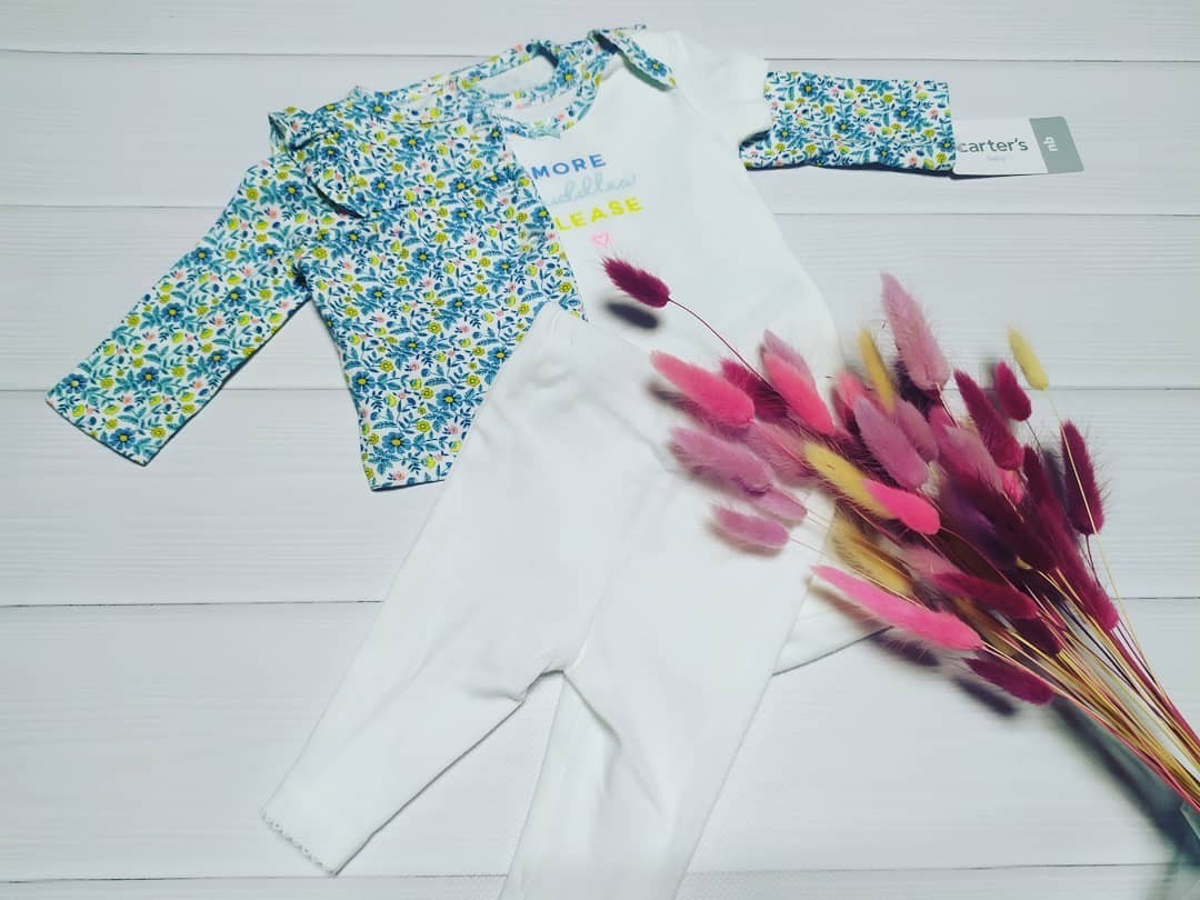 

Комплект тройка Carter's MORE NB (Newborn) с рождения 46-55 см разноцветный