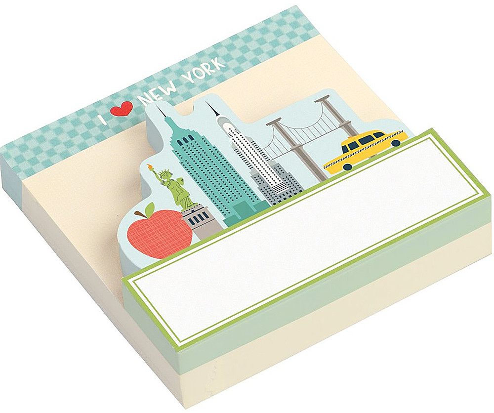 

Shaped Memo Pads: New York
