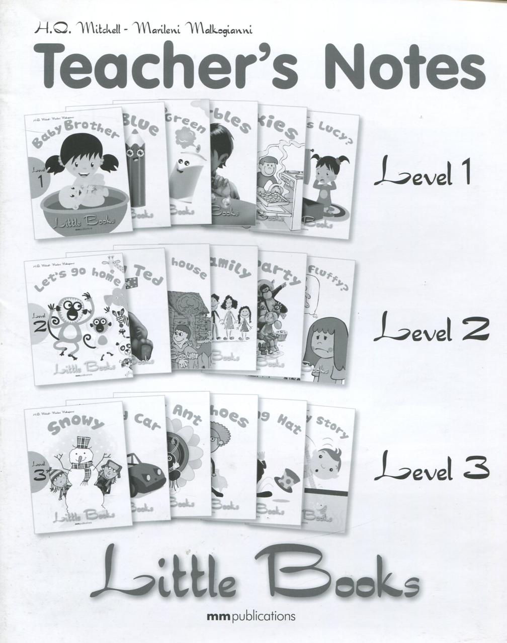 

Little books. Level 1-3. Teacher's Notes