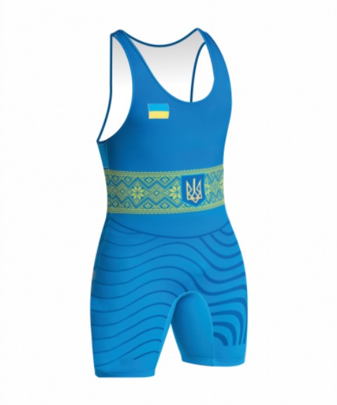 

Трико борцовское Сборной Украины Standart(UWW) 2XL Синий (CS-A-028-2XL)