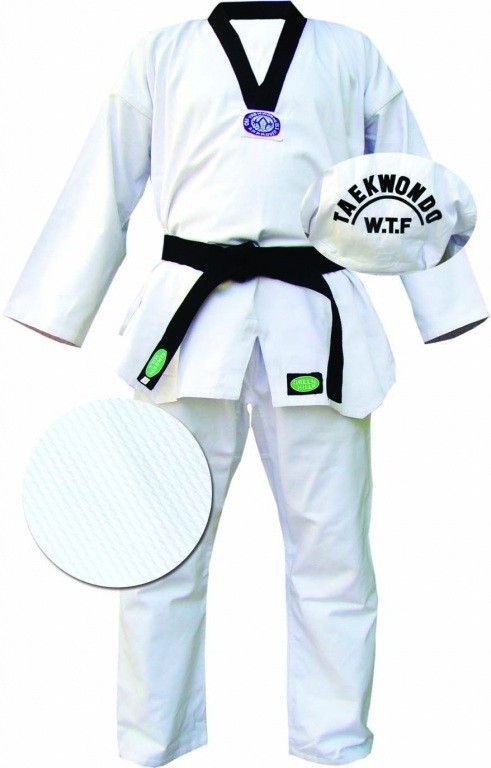 

Кимоно для тхэквондо Green Hill Club White р.180 (TWS-10114-180)