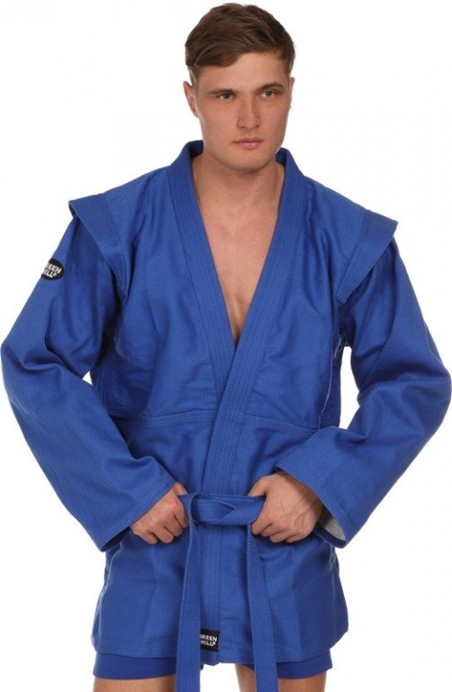 

Куртка самбо Master Green Hill Blue р.200 (SC-2001-200)