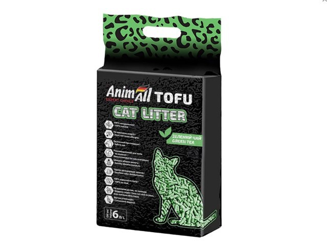 

Соевый наполнитель AnimAll Tofu с ароматом зеленого чая 6 литров (2,6 кг)