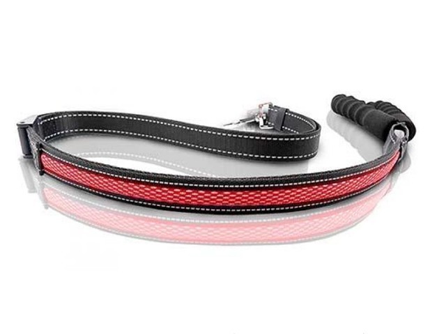 

Поводок регулируемый LED AnimAll 2.5/120-150 см красный