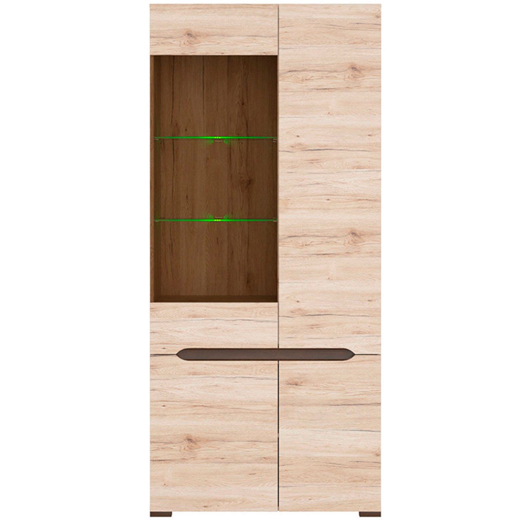 

Витрина Эльпассо REG1W3D/20/9 Дуб Сан-Ремо светлый 264712_1