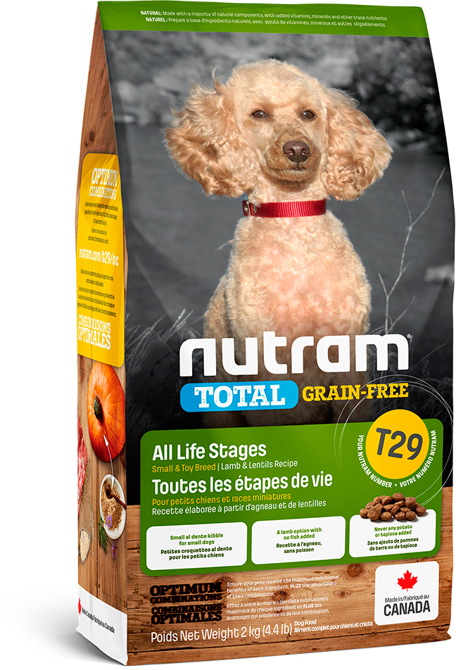 

Сухой корм Nutram T29 Total Grain-Free Lamb and Lentils 2 кг