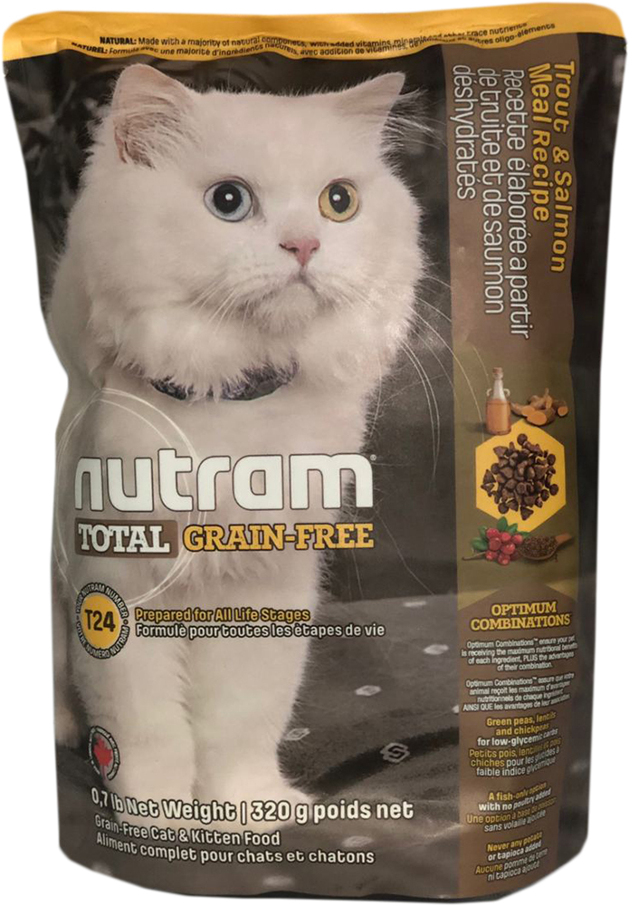 

Сухой корм Nutram T24 Total Grain-Free Salmon Trout 320 г