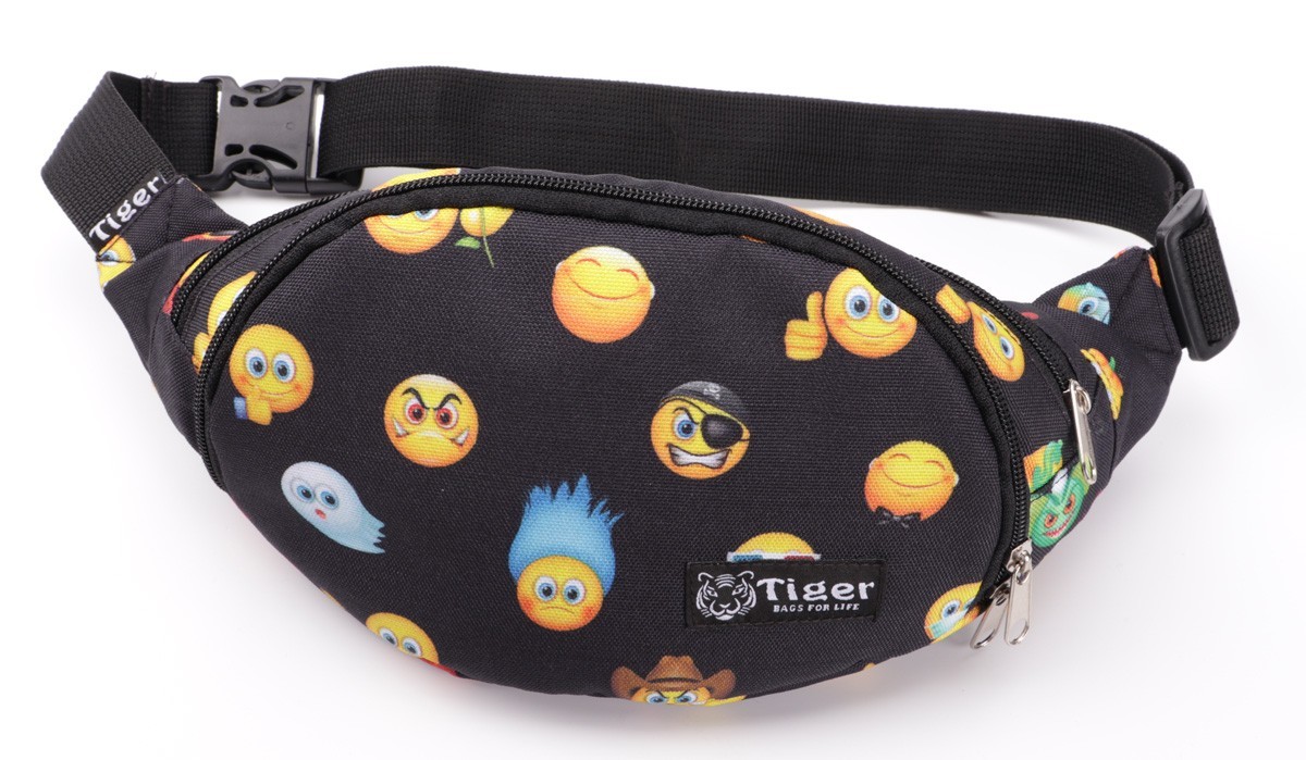 

Сумка-бананка Tiger Moon Print Смайлы 2 S207310