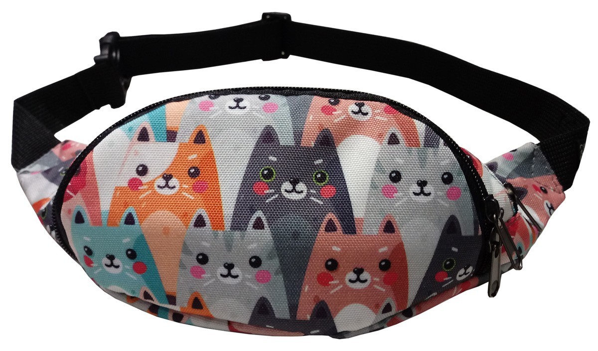 

Сумка-бананка Tiger Rio Print+ Коты домашние S219050