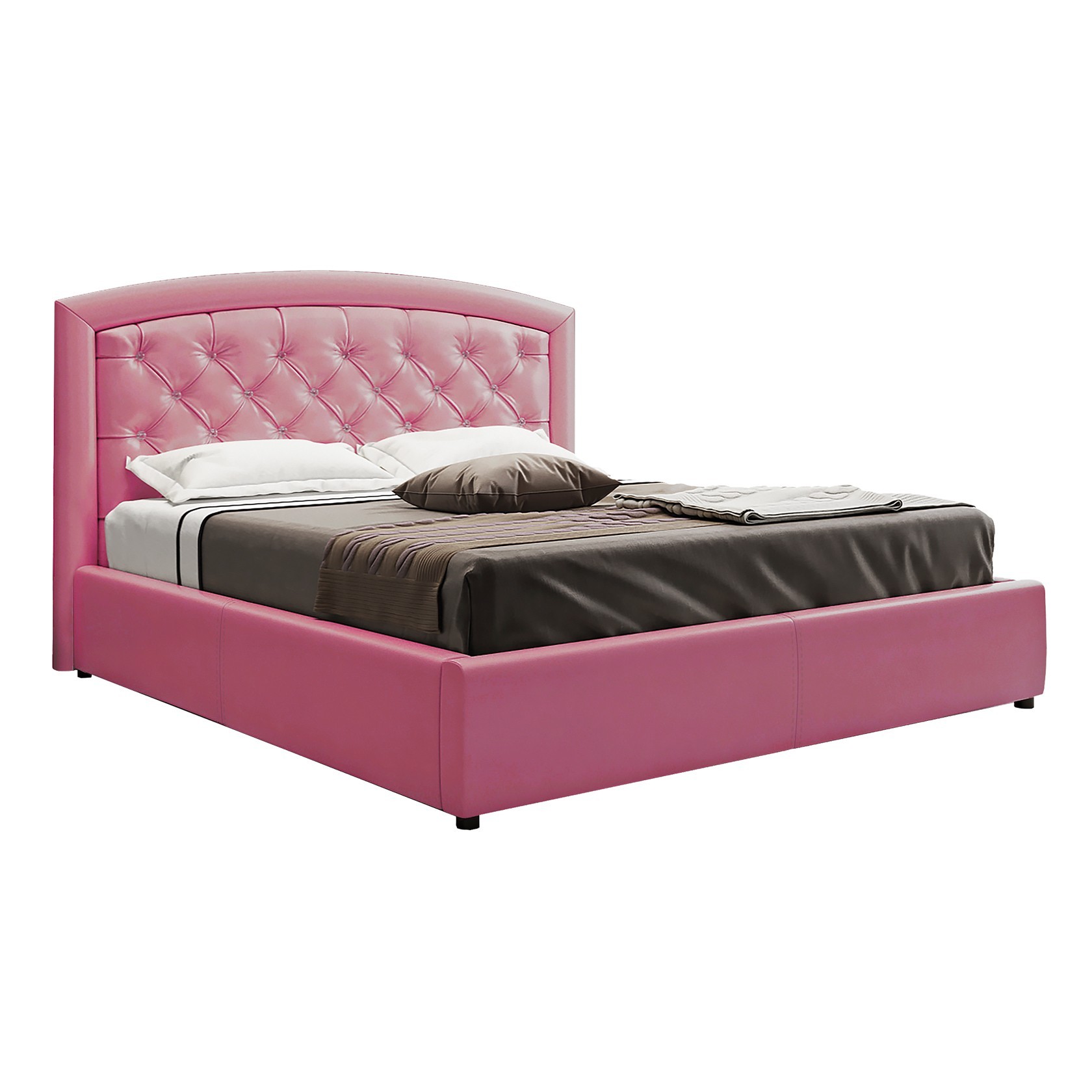 

Кровать Севилья (Green Sofa) Розовая 180х200 см 381137_44