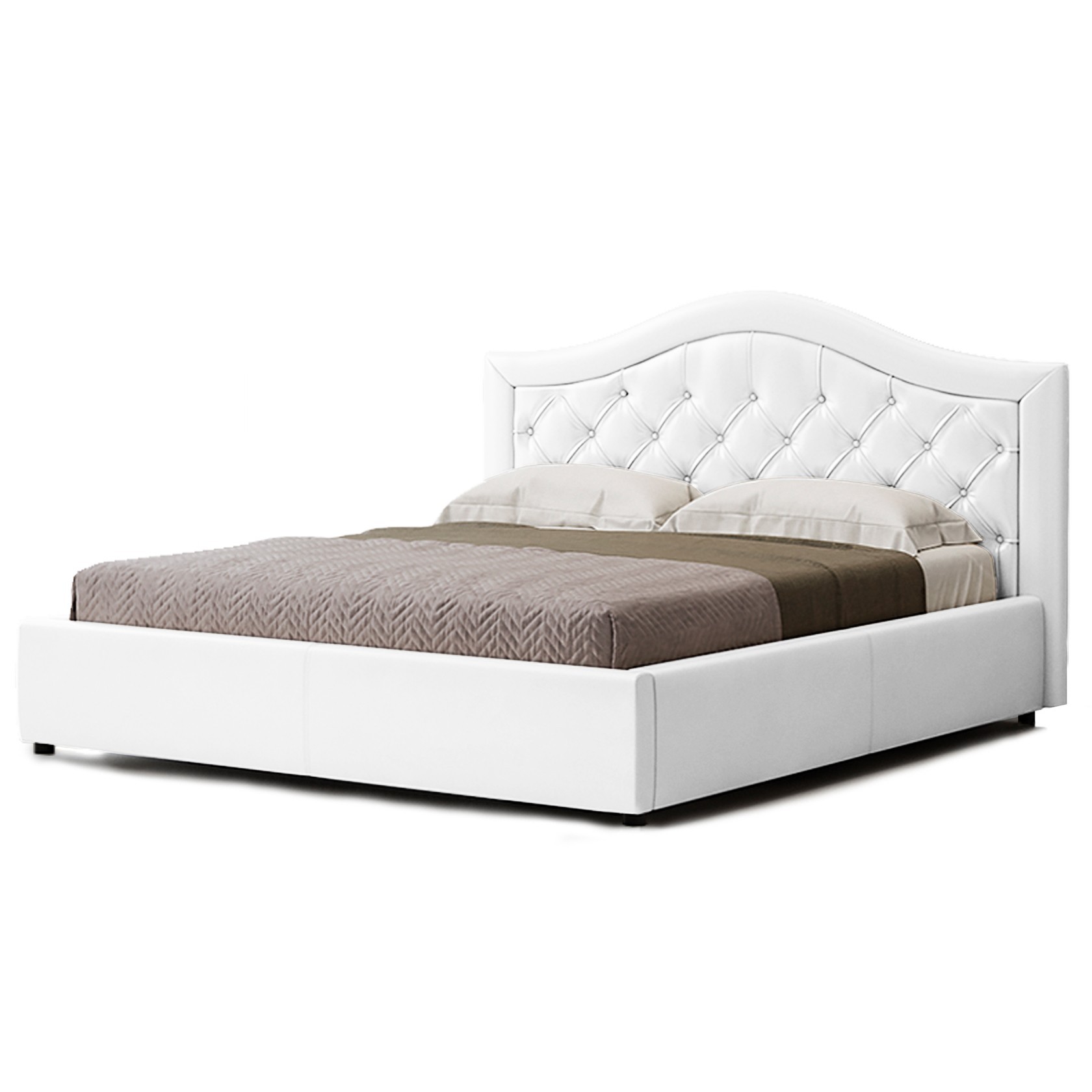 

Кровать Севилья II (Green Sofa) Белая 140х200 см 381138_32