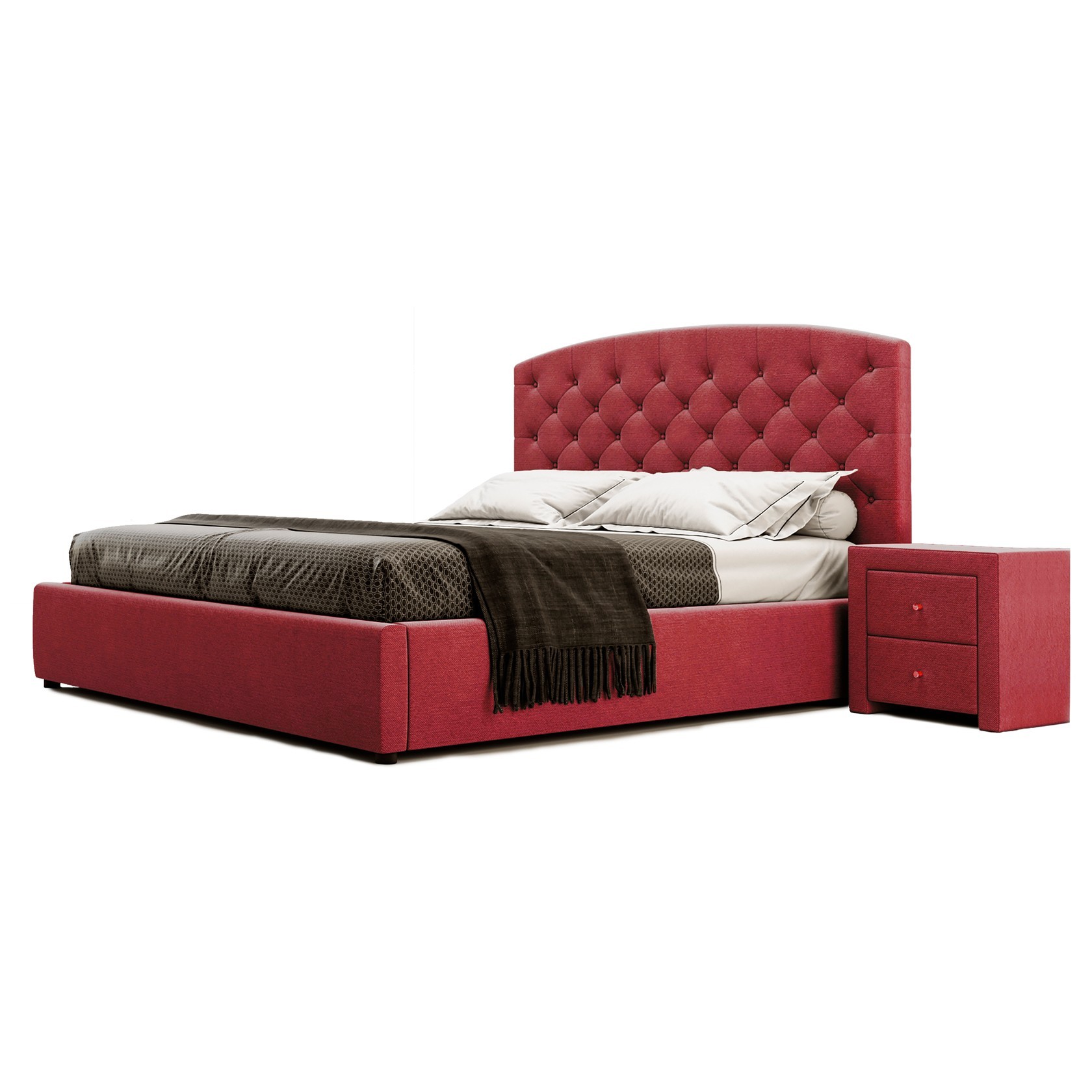 

Кровать Манхэттен III (Green Sofa) Красная 120х200 см 381120_36