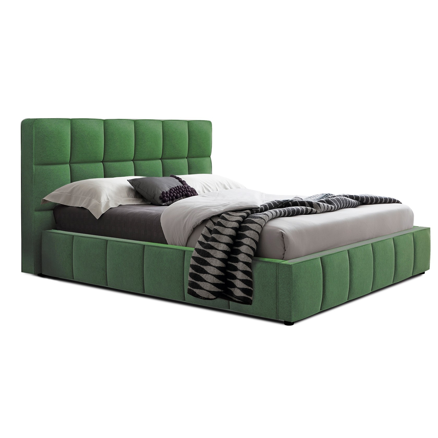 

Кровать Техас II (Green Sofa) Зеленая 200х200 см 381142_15