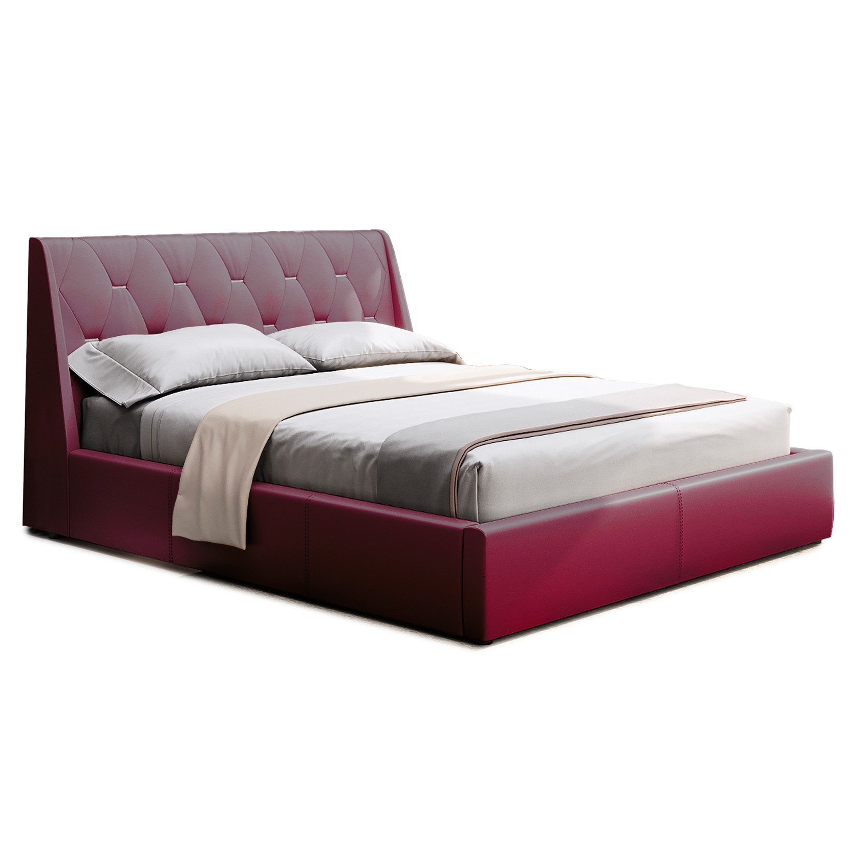 

Кровать Берлин IV (Green Sofa) Красная 160х200 см 381105_28