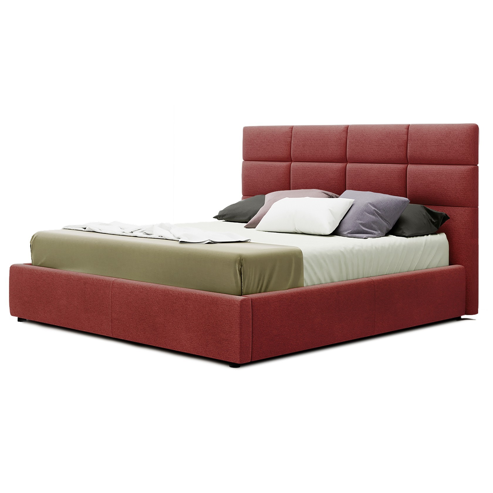 

Кровать Рим II (Green Sofa) Красная 120х200 см 381135_26