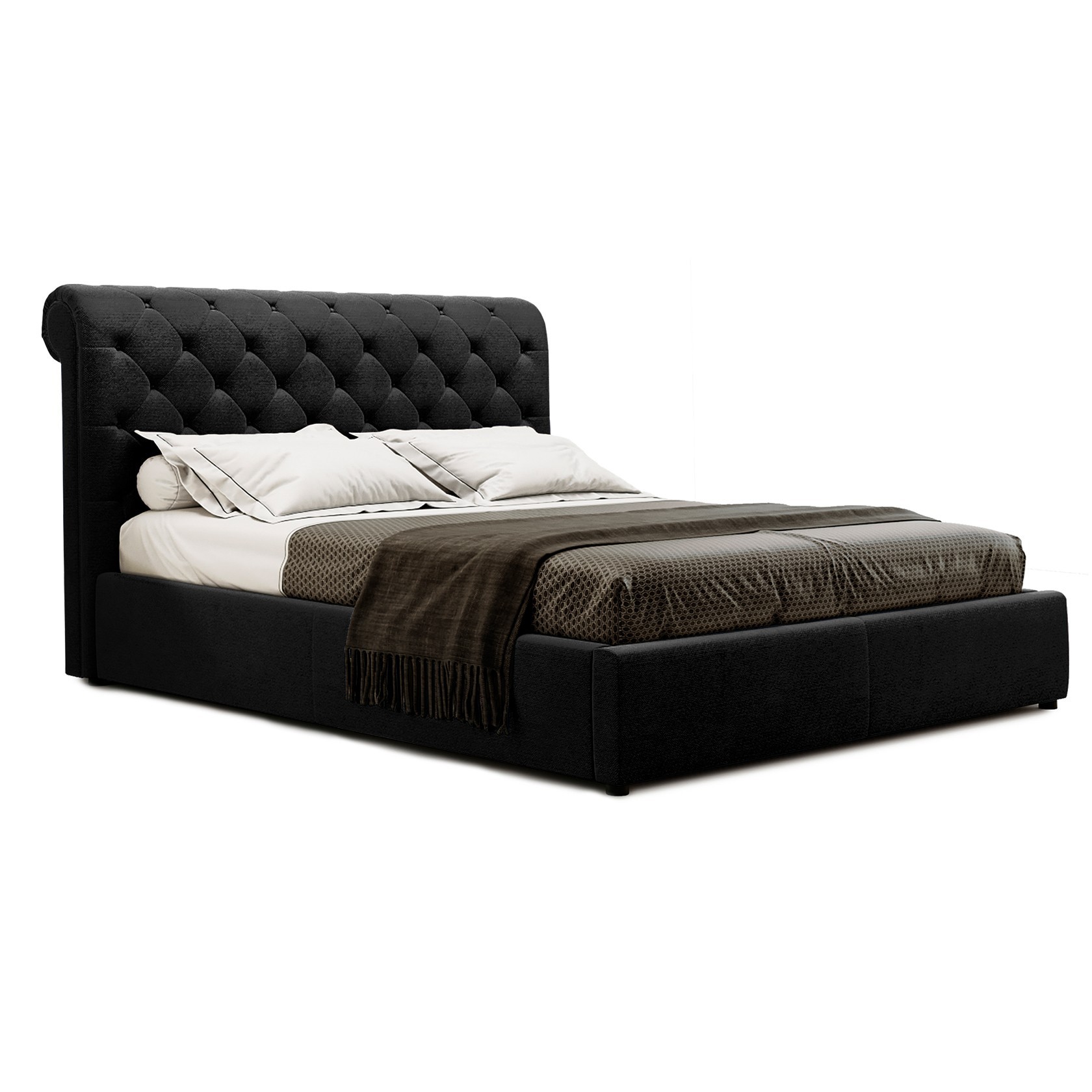 

Кровать Валенсия (Green Sofa) Черная 120х200 см 381106_46