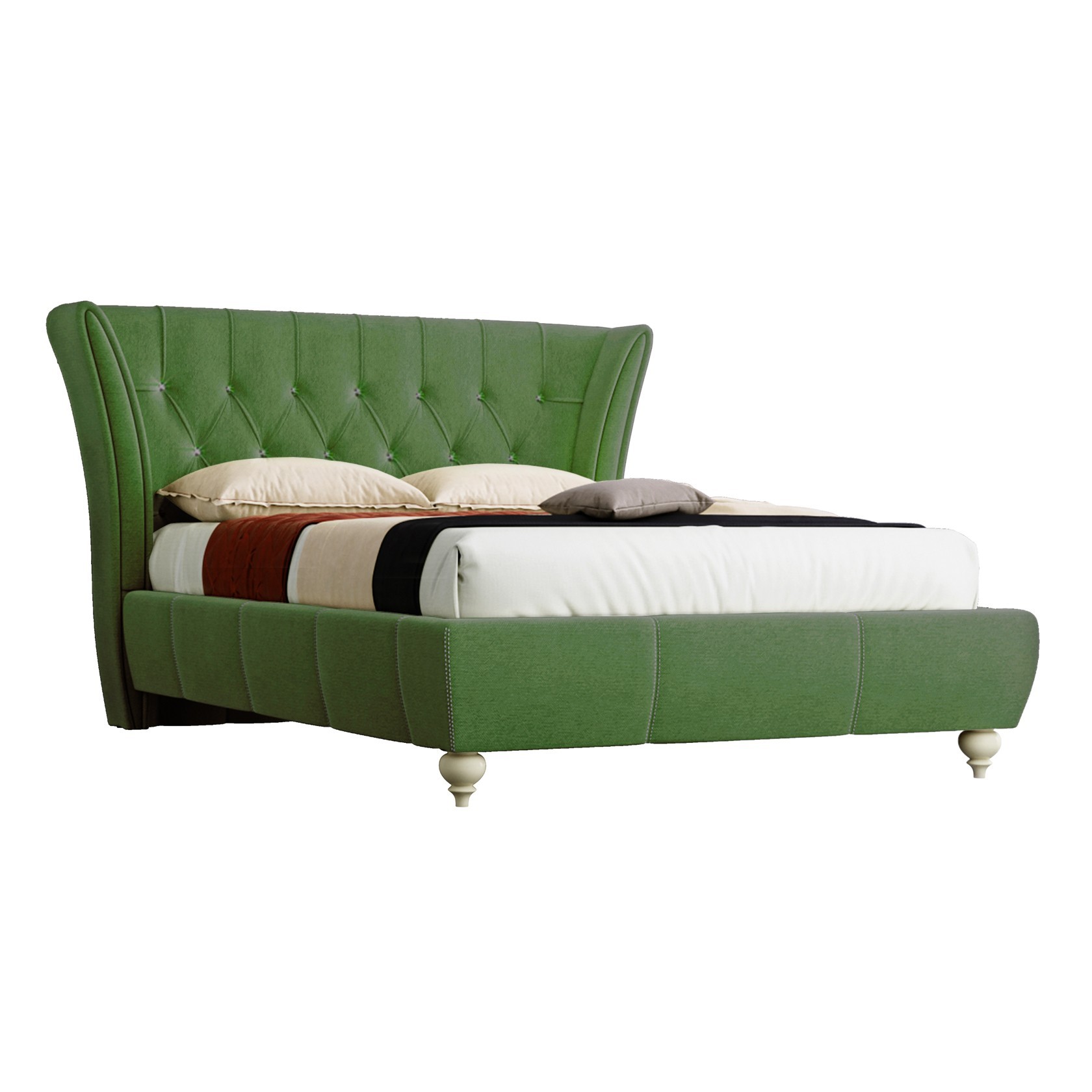 

Кровать Эмма (Green Sofa) Зеленая 120х200 см 381150_11
