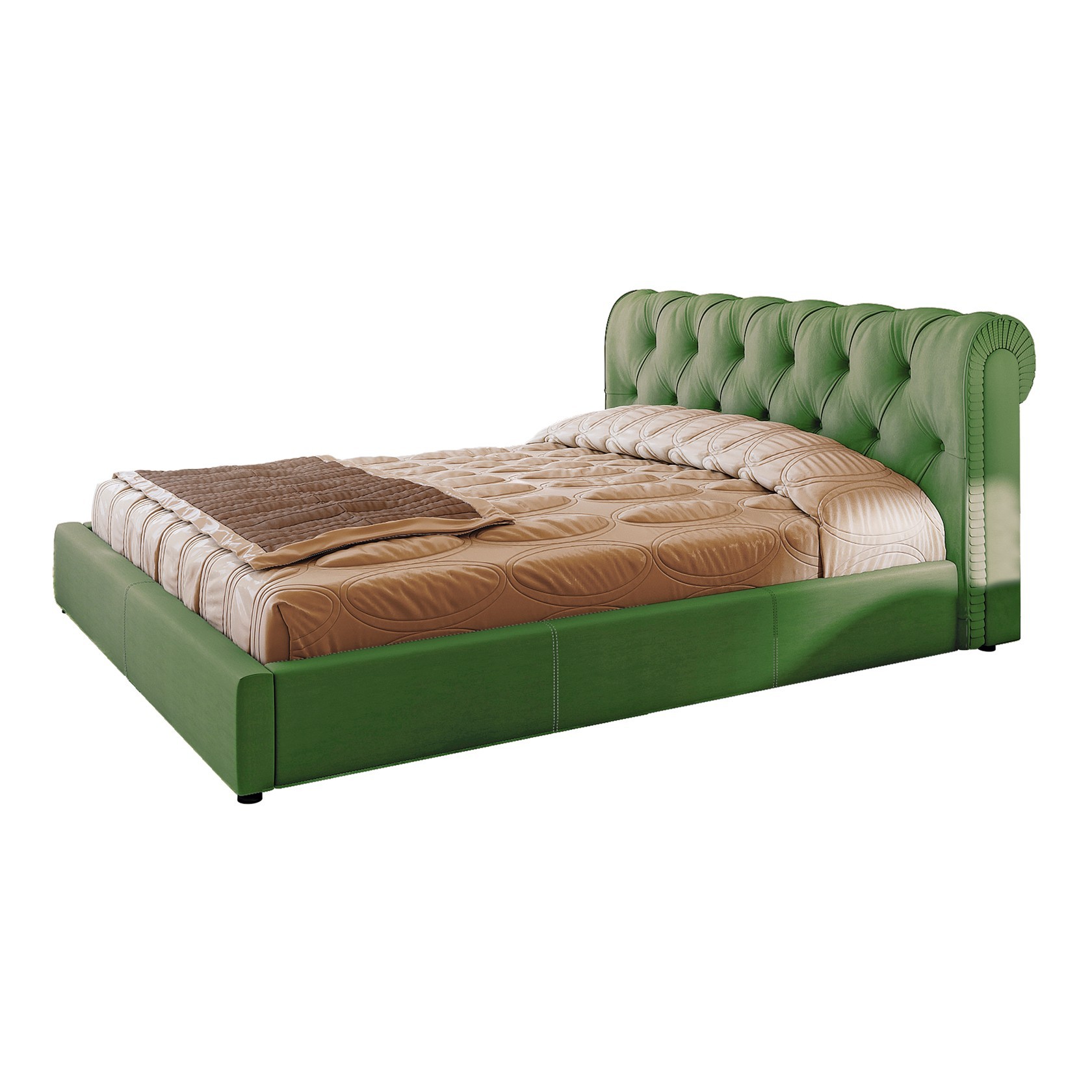 

Кровать Честер (Green Sofa) Зеленая 140х200 см 381147_12