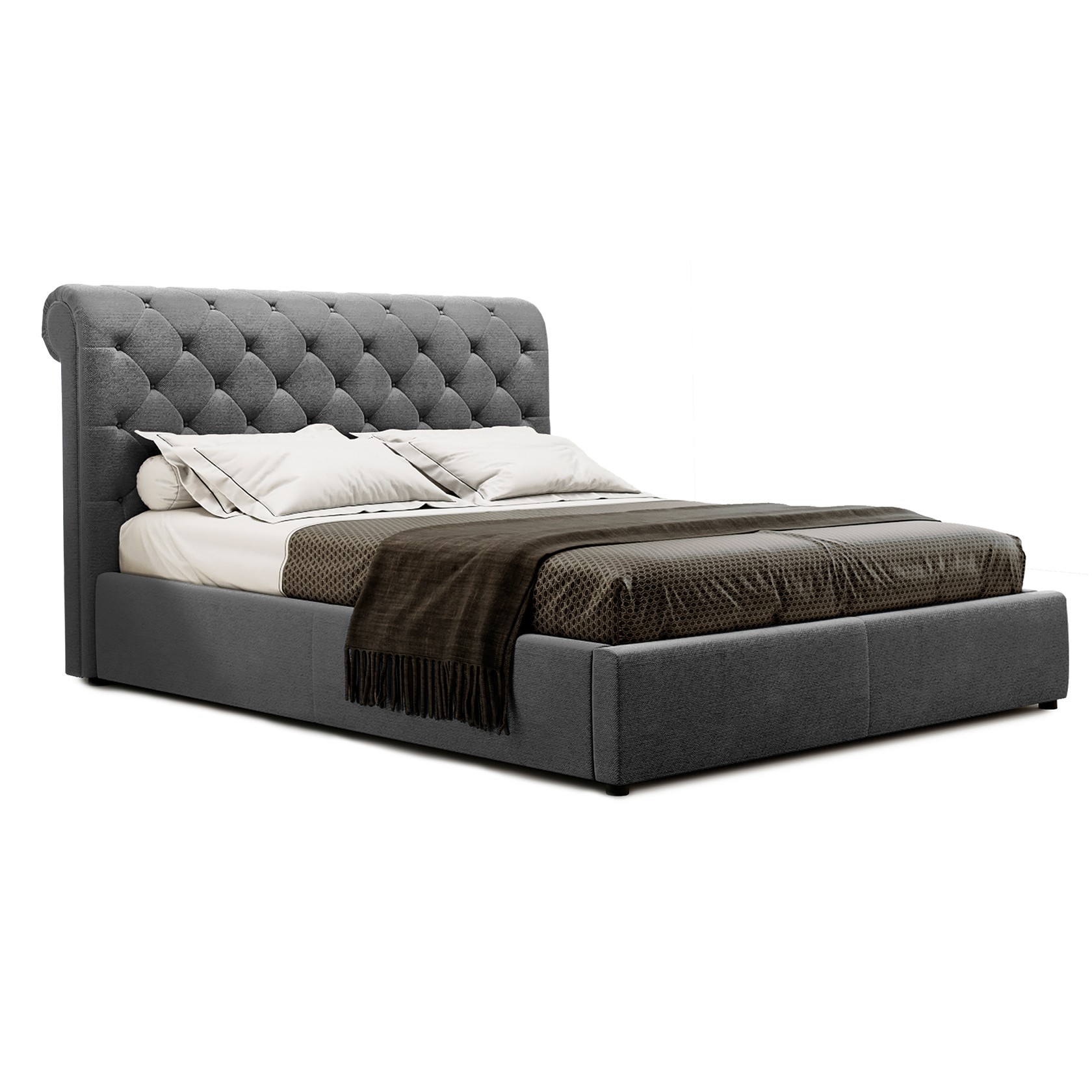 

Кровать Валенсия (Green Sofa) Серая 120х200 см 381106_36